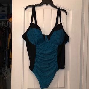 Terra & Sky Swim Suit. Size 2x 20W/22W